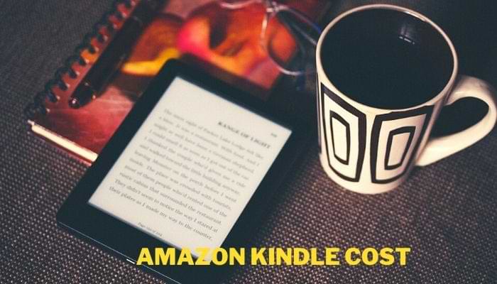 How much does a Amazon kindle cost