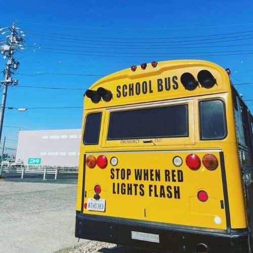 Used school bus